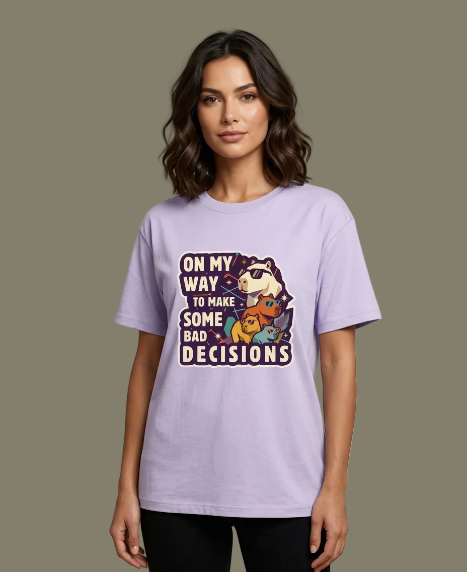 Women's Bad Decision Classic Crew T-Shirt