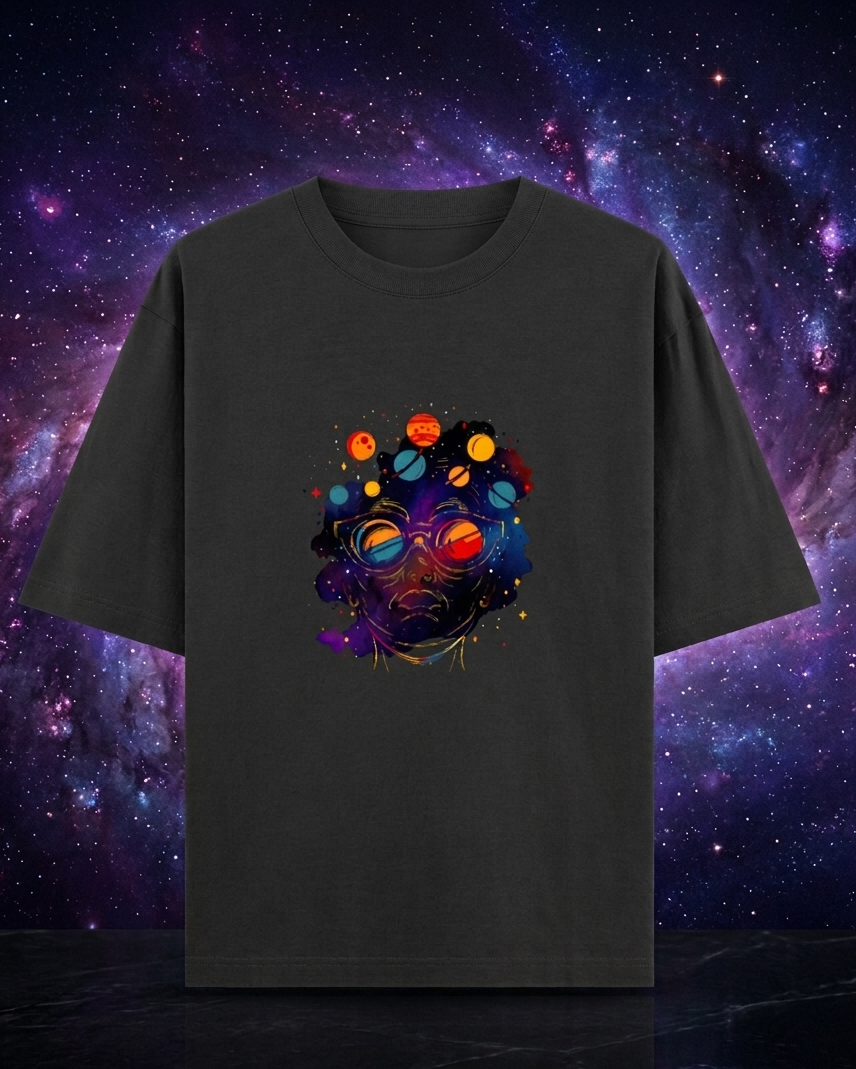 Space Vision Oversized Classic T-Shirt