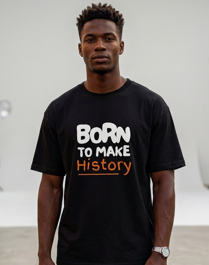 Born to make History Classic Crew T-Shirt