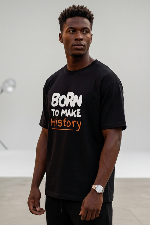 Born to make History Classic Crew T-Shirt