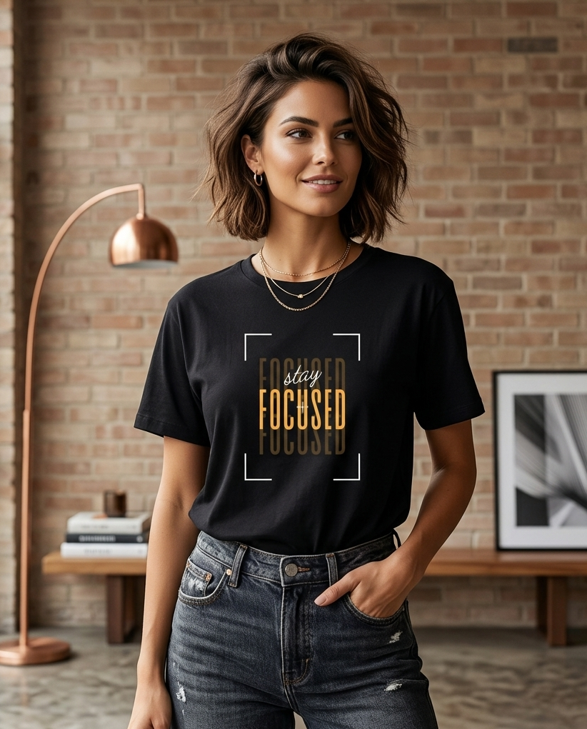 Focused Classic Crew T-Shirt