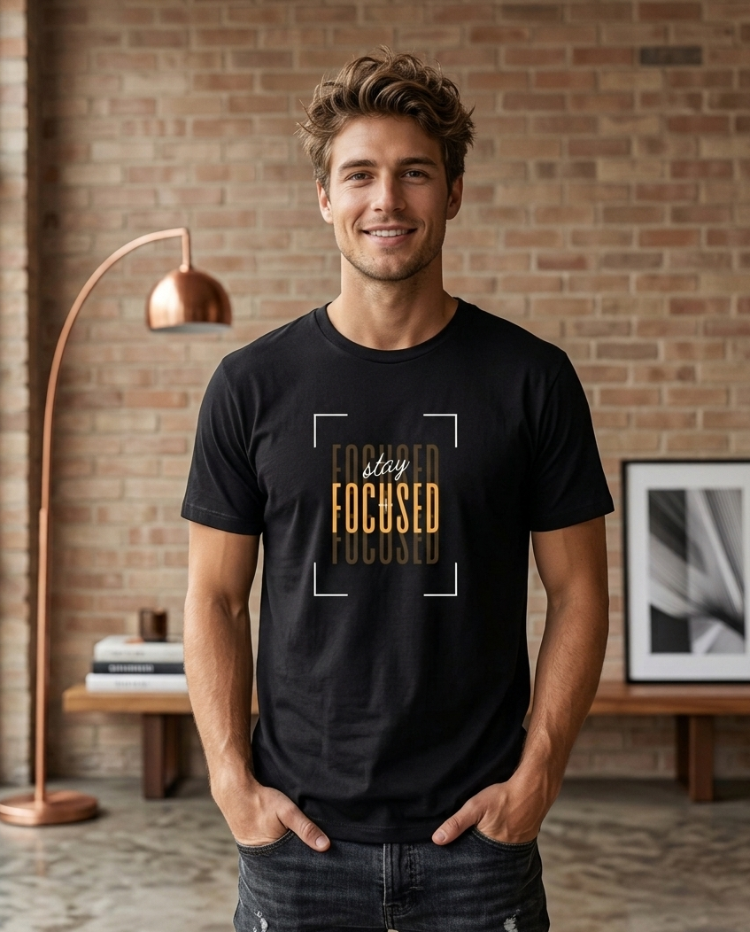 Focused Classic Crew T-Shirt