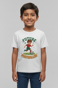 Footballer Boy's Crew Neck T-Shirt