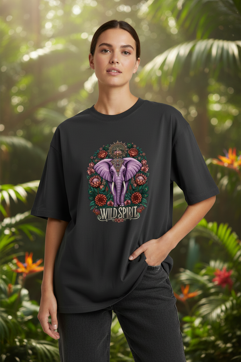 Wild Spirit Oversized Classic T-Shirt