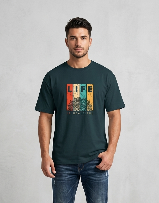 Life is Beautiful Classic Crew T-Shirt