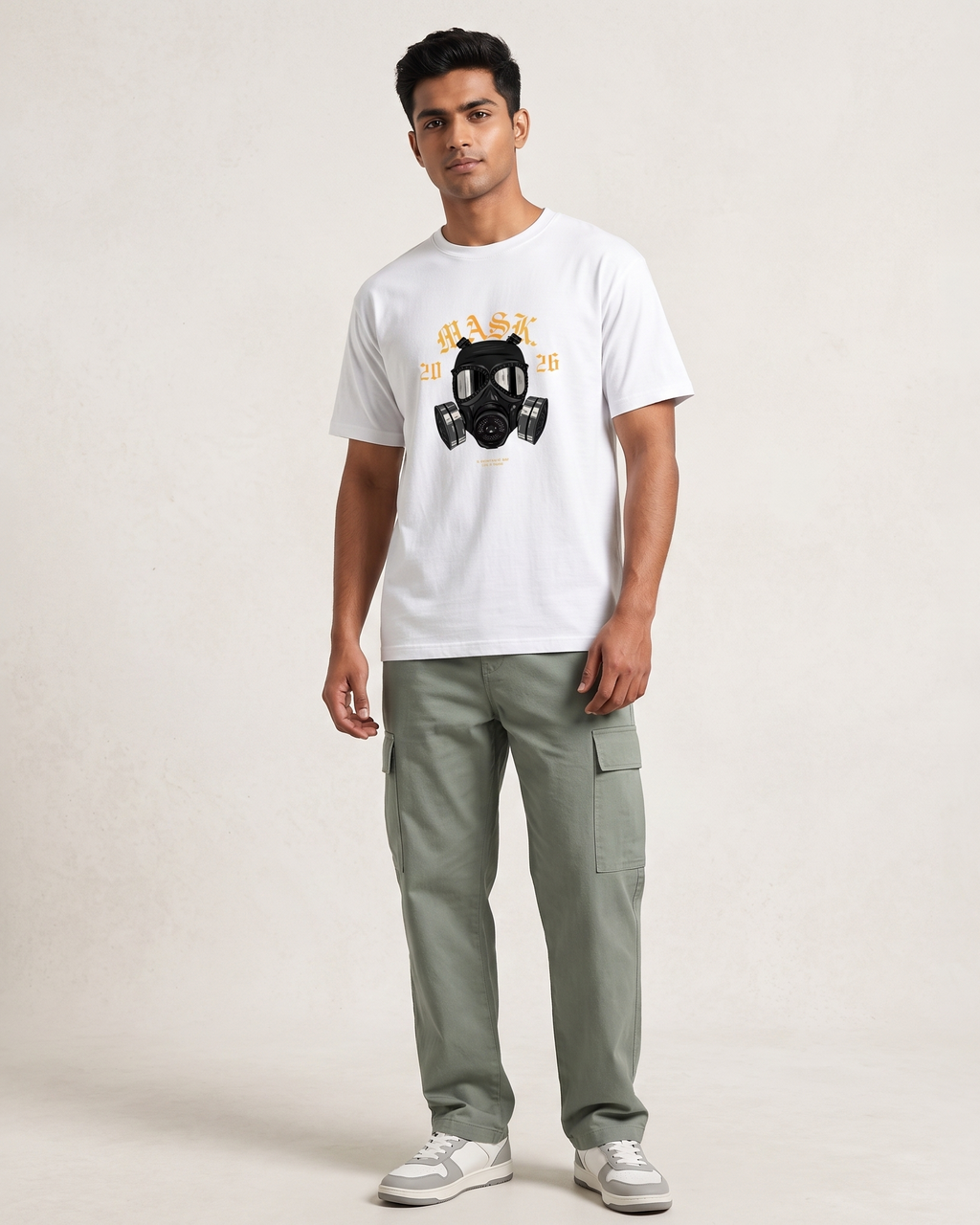 Men's Vintage Mask Classic Crew T-Shirt