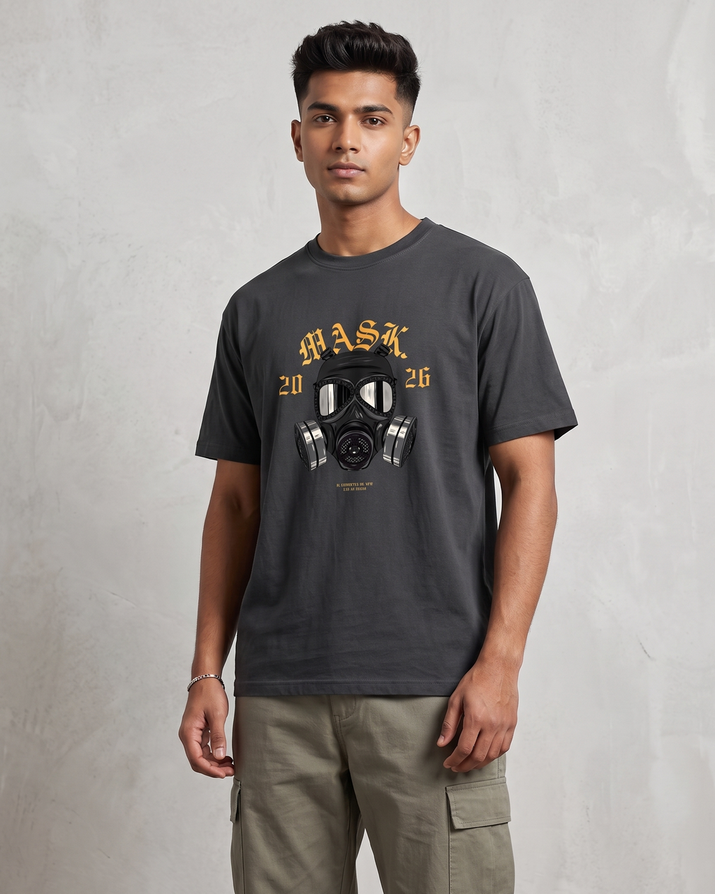 Men's Vintage Mask Classic Crew T-Shirt