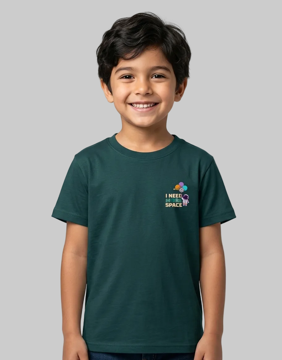 Space Boy's Crew Neck T-Shirt