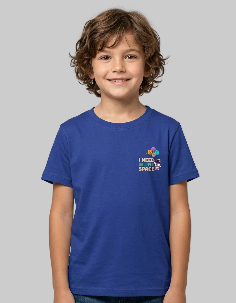 Space Boy's Crew Neck T-Shirt