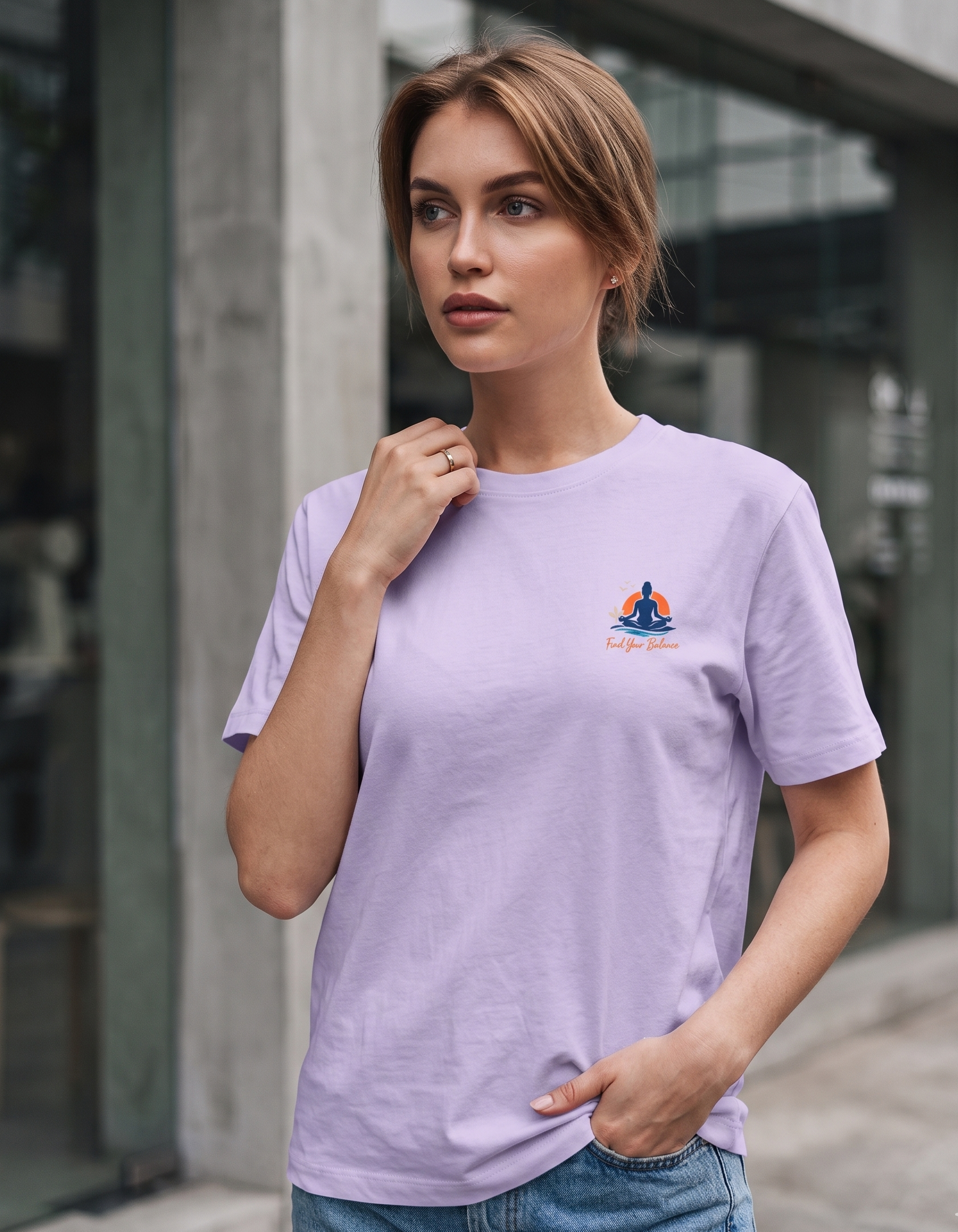 Yoga Balance Classic Crew T-Shirt