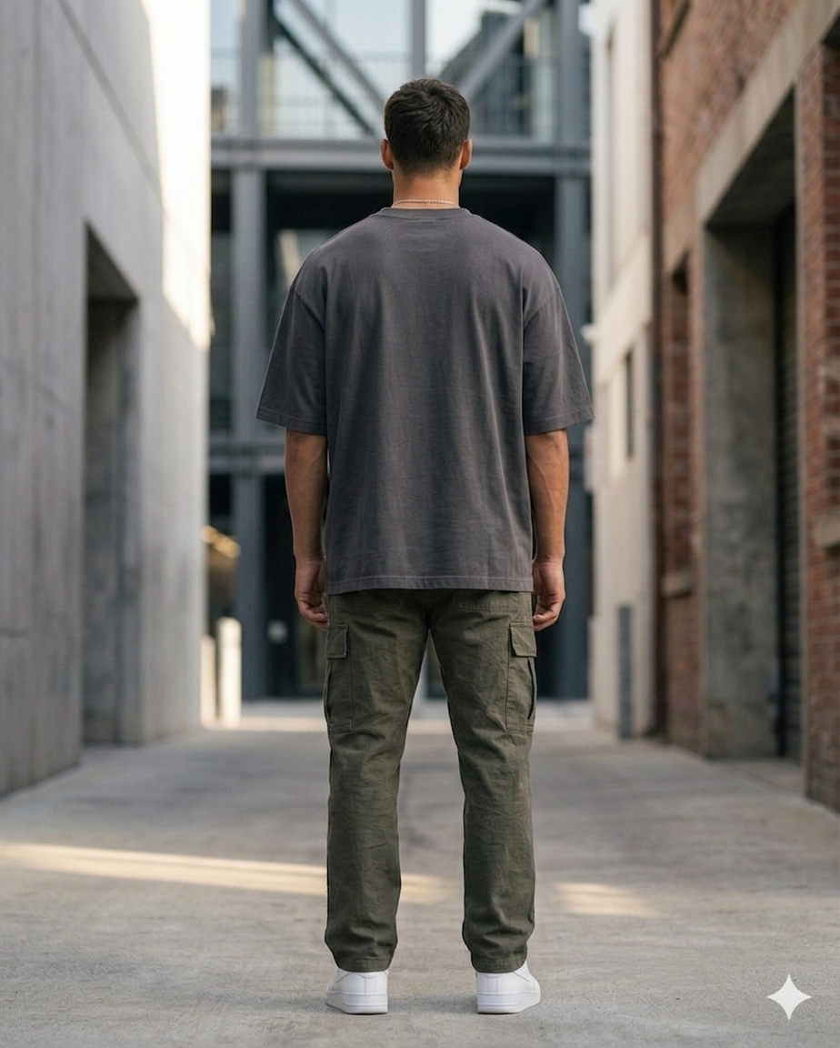 Solid Oversized Classic T-Shirt