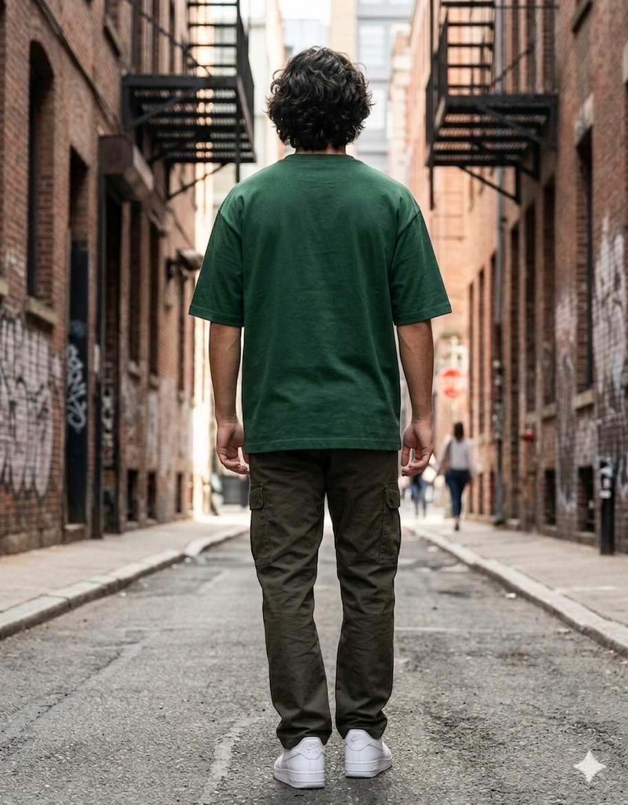 Solid Oversized Classic T-Shirt