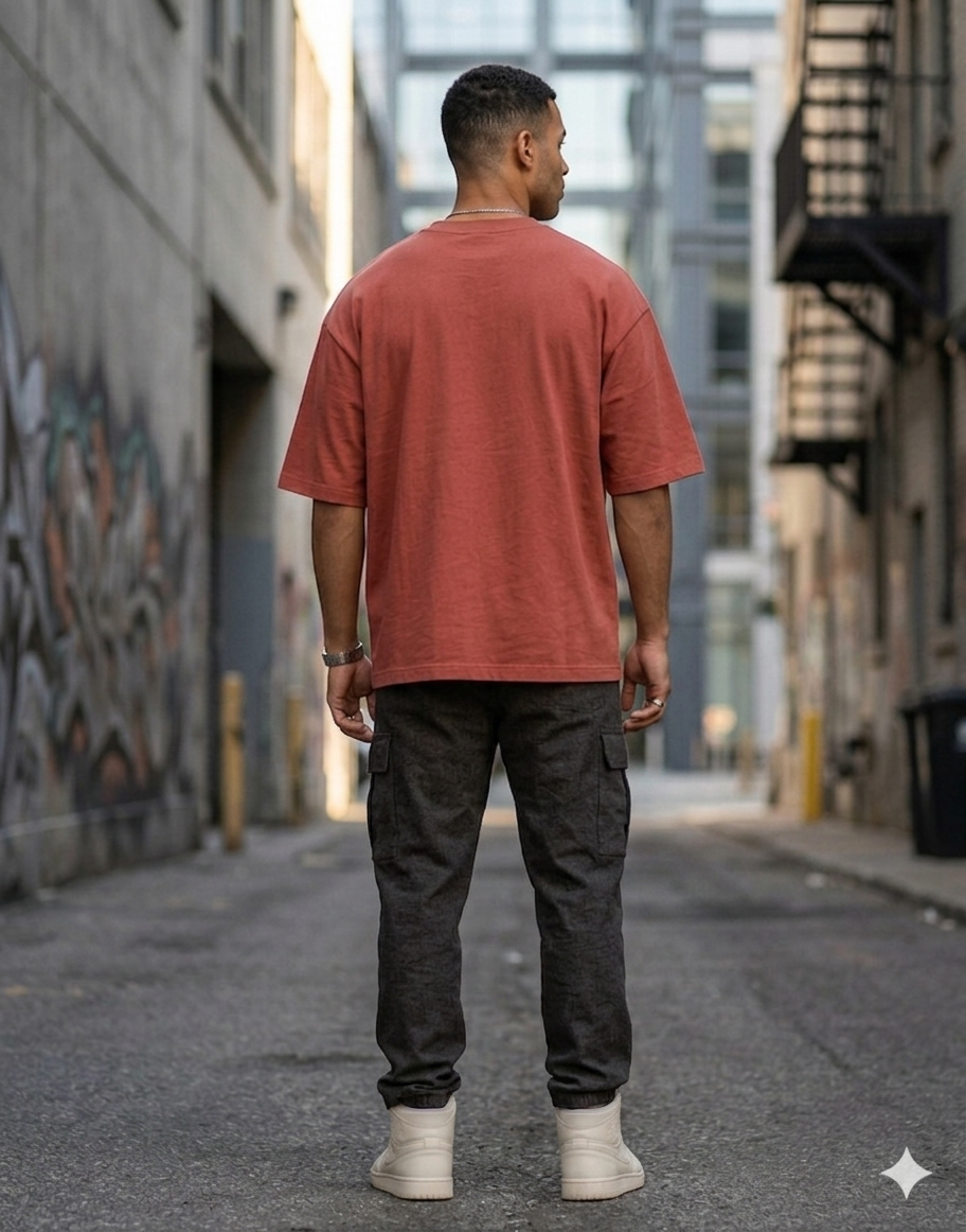 Solid Oversized Classic T-Shirt