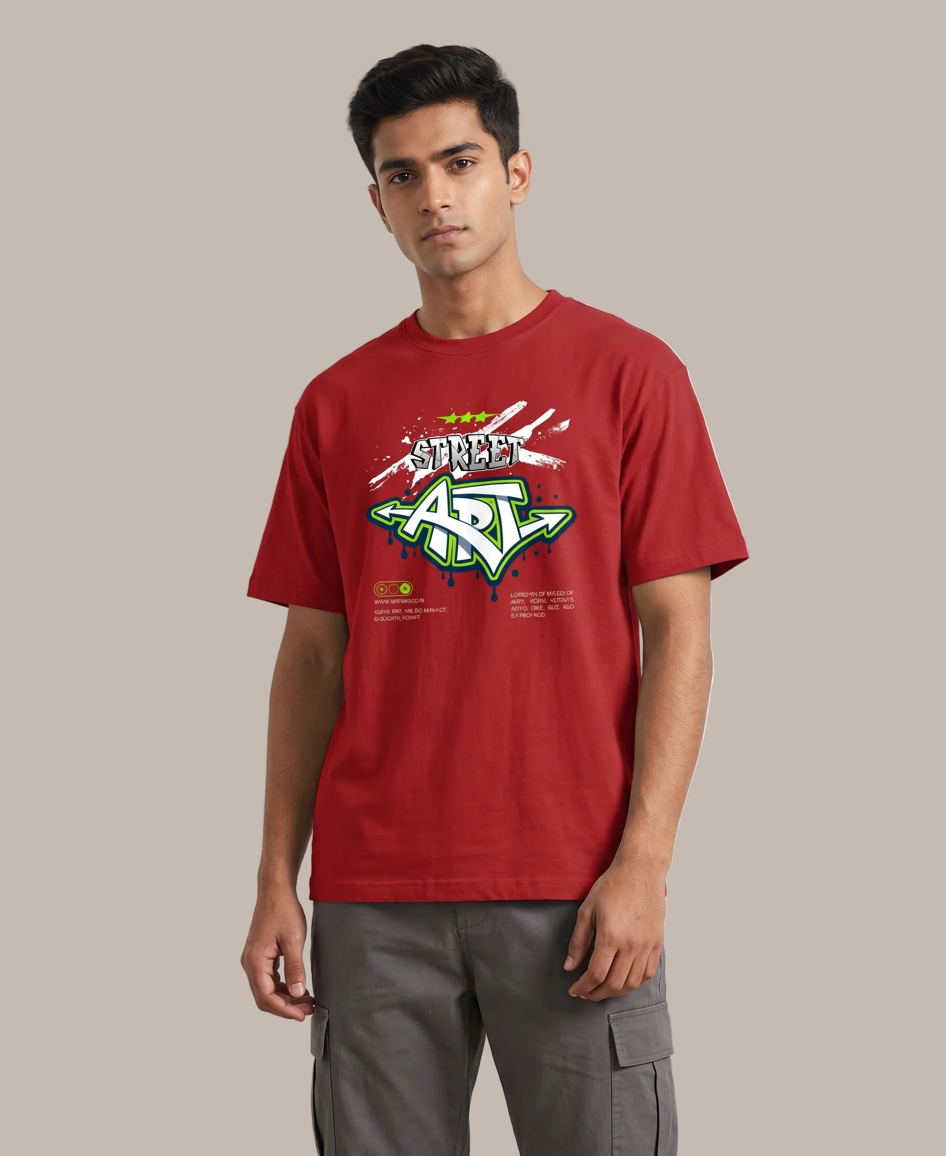 Men's Street Art Classic Crew T-Shirt