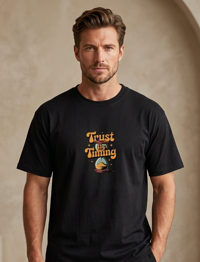 Trust The Timing Classic Crew T-Shirt