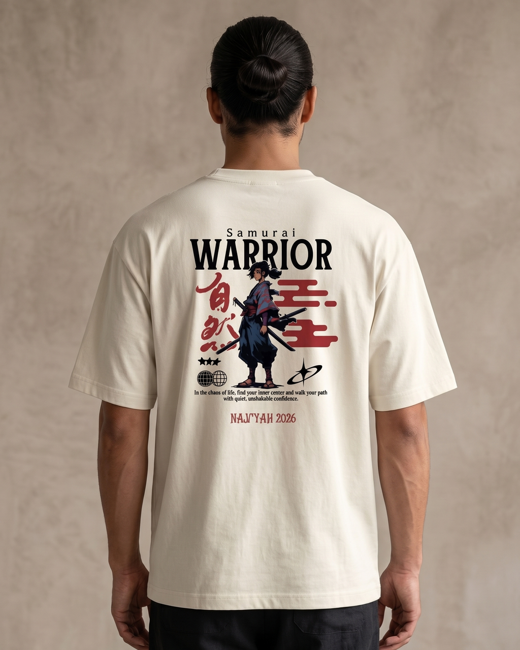 Men's Warrior Premium Oversized T-Shirt
