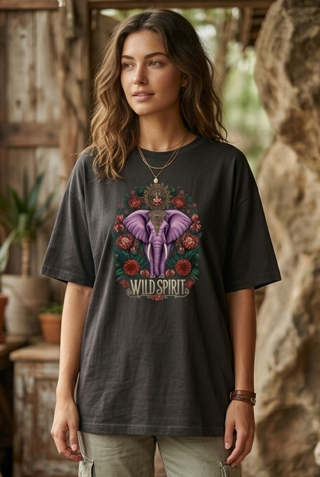 Wild Spirit Oversized Classic T-Shirt